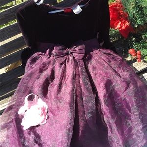 Elegant Dress dark purple 5